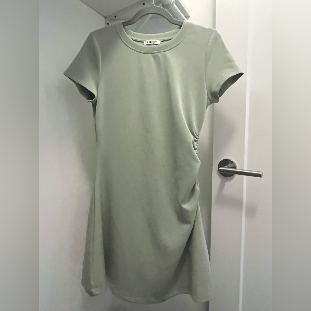 Pale Green t-shirt dress